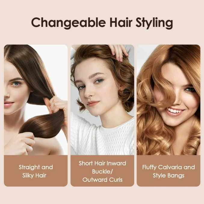 BeauBrush Hair Straightener & Curler