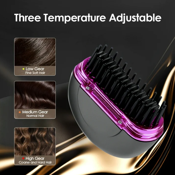 BeauBrush Hair Straightener & Curler